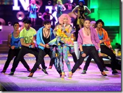 Nicki Minaj performs during the 2011 Victoria's Secret Fashion-Show